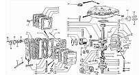 КАРТЕР, ВАЛ КОЛЕНЧАТЫЙ ДЛЯ 2-Х ТАКТНОГО ПЛМ ZONGSHEN T9.9BM, T15BM