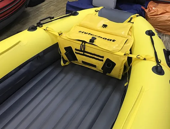 Носовой рундук (Стаканы для спиннинга на лицевой стороне) Большой(Широкий нос лодки)